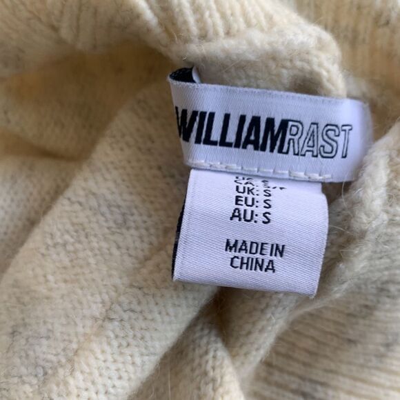 WILLIAM RAST CREAM ALPACA SWEATER - Picture 11 of 11